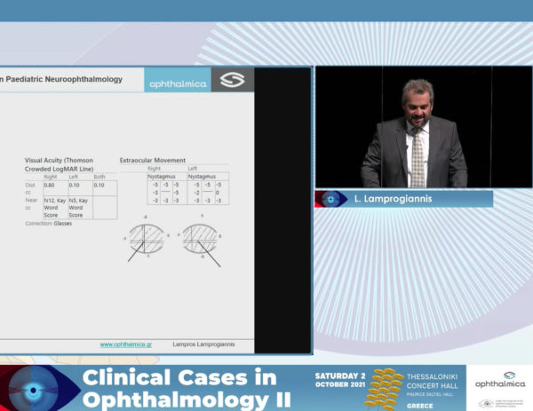 Diagnostic challenges in pediatric neuroophthalmology | Clinical Cases II | Λάμπρος Λαμπρογιάννης MD, MSc, PhD, FEBOphth