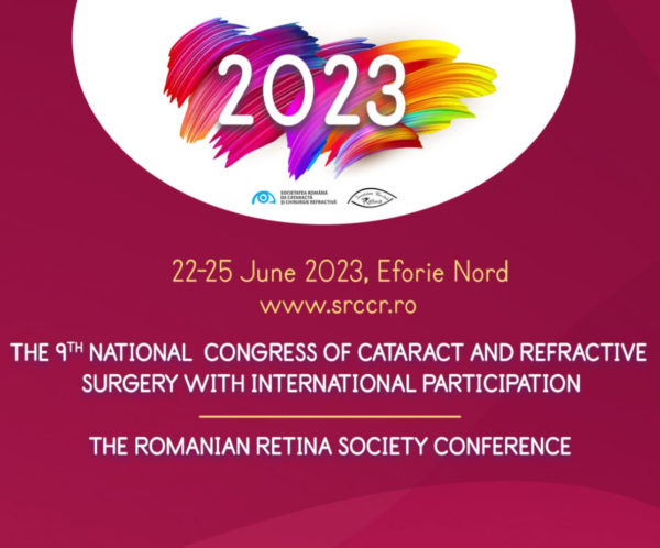 To Ινστιτούτο Ophthalmica στο IXth International Congress of the Romanian Society of Cataract and Refractive Surgery (SRCCR) 2023