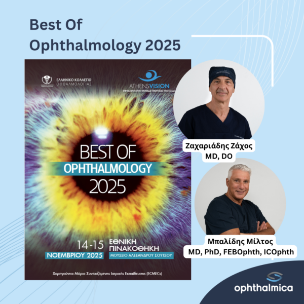 Το Ινστιτούτο Ophthalmica στο Best Of Ophthalmology 2025