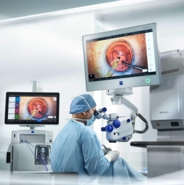 Το επαναστατικό χειρουργικό μικροσκόπιο Zeiss Artevo 750 στο Ινστιτούτο Ophthalmica