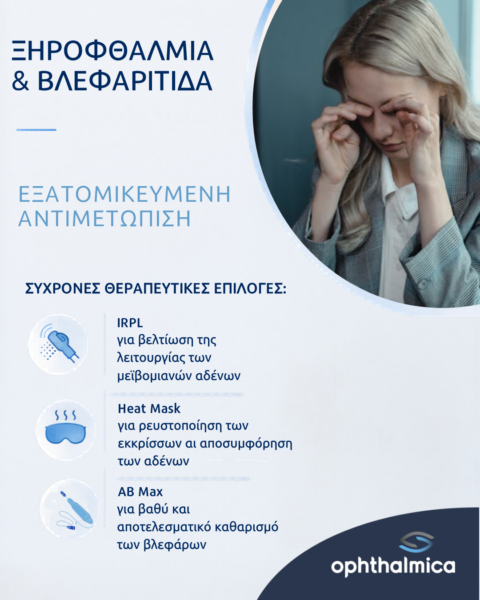 Ξηροφθαλμία: Μια πολυπαραγοντική νόσος. Πότε εμφανίζεται;
